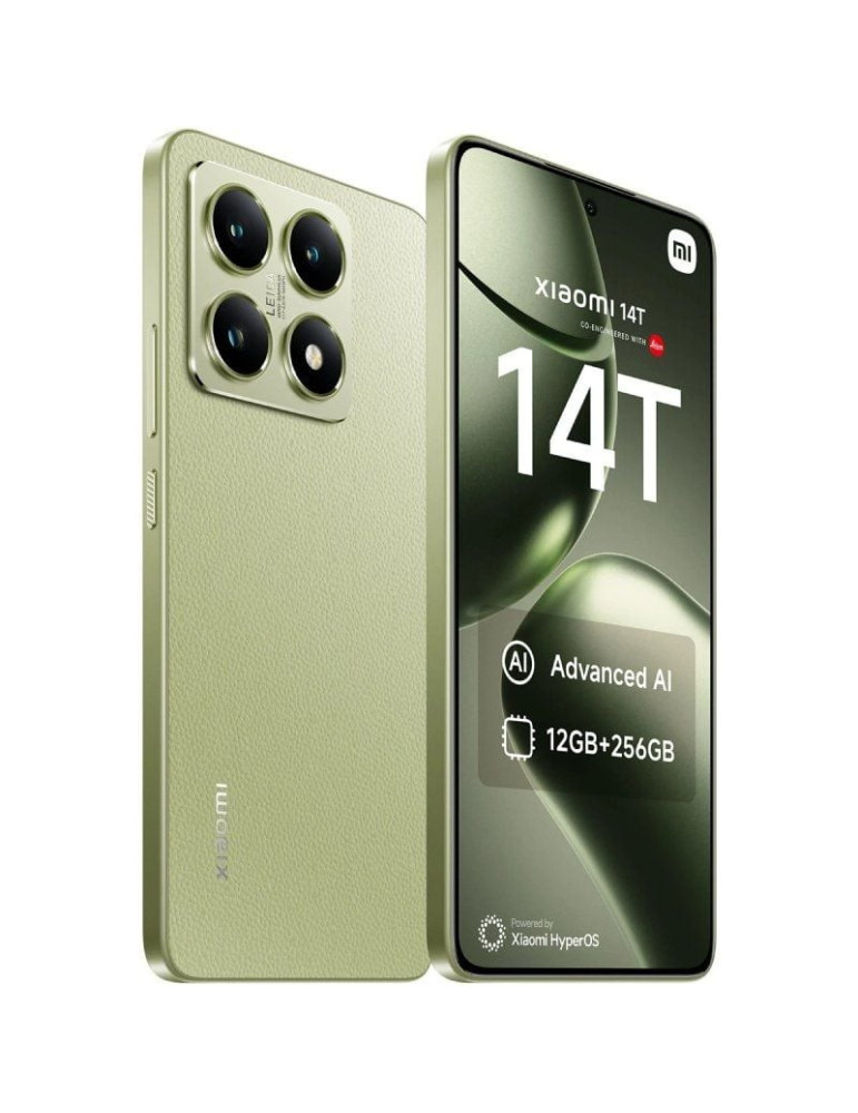 Smartphone Xiaomi 14T 12GB/ 256GB/ 6.67"/ 5G/ Verde