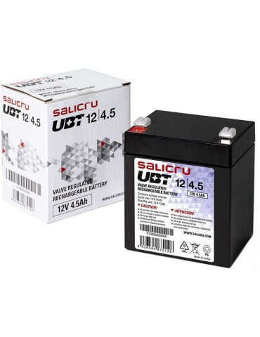 Batería Salicru UBT 12/4,5 compatible con SAI Salicru según especificaciones 2