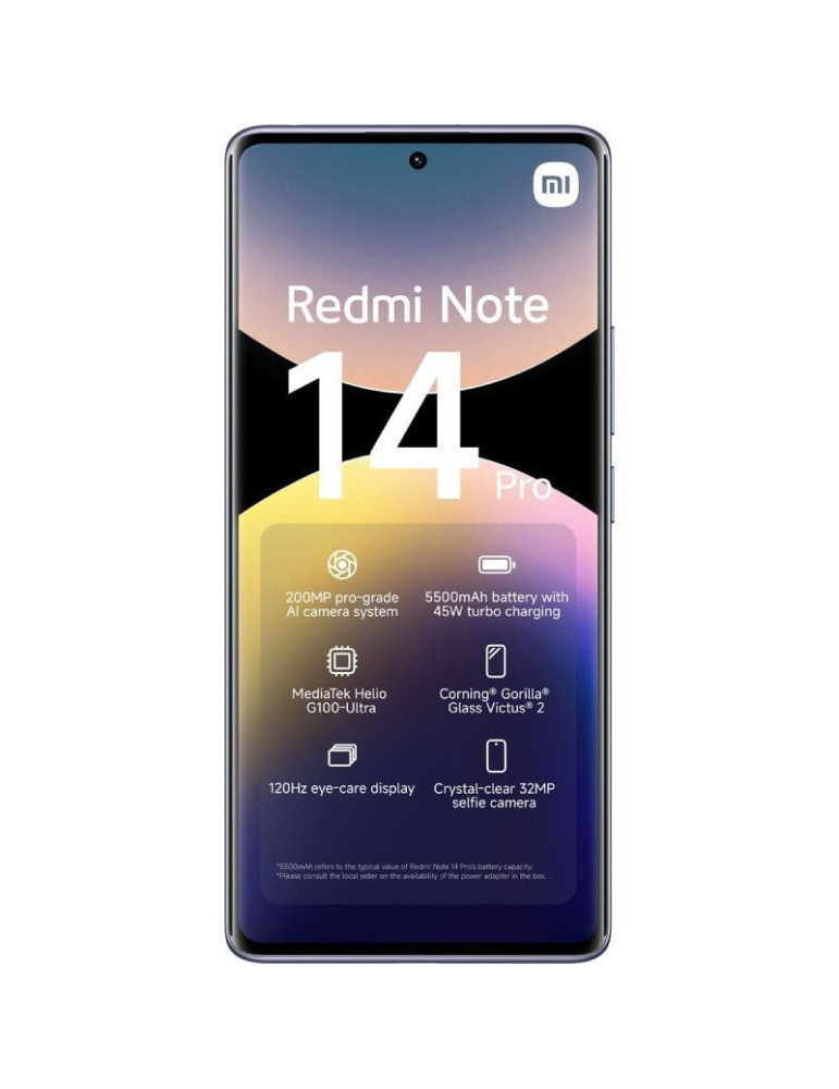 Smartphone Xiaomi Redmi Note 14 Pro 8GB/ 256GB/ 6.67"/ Purpura