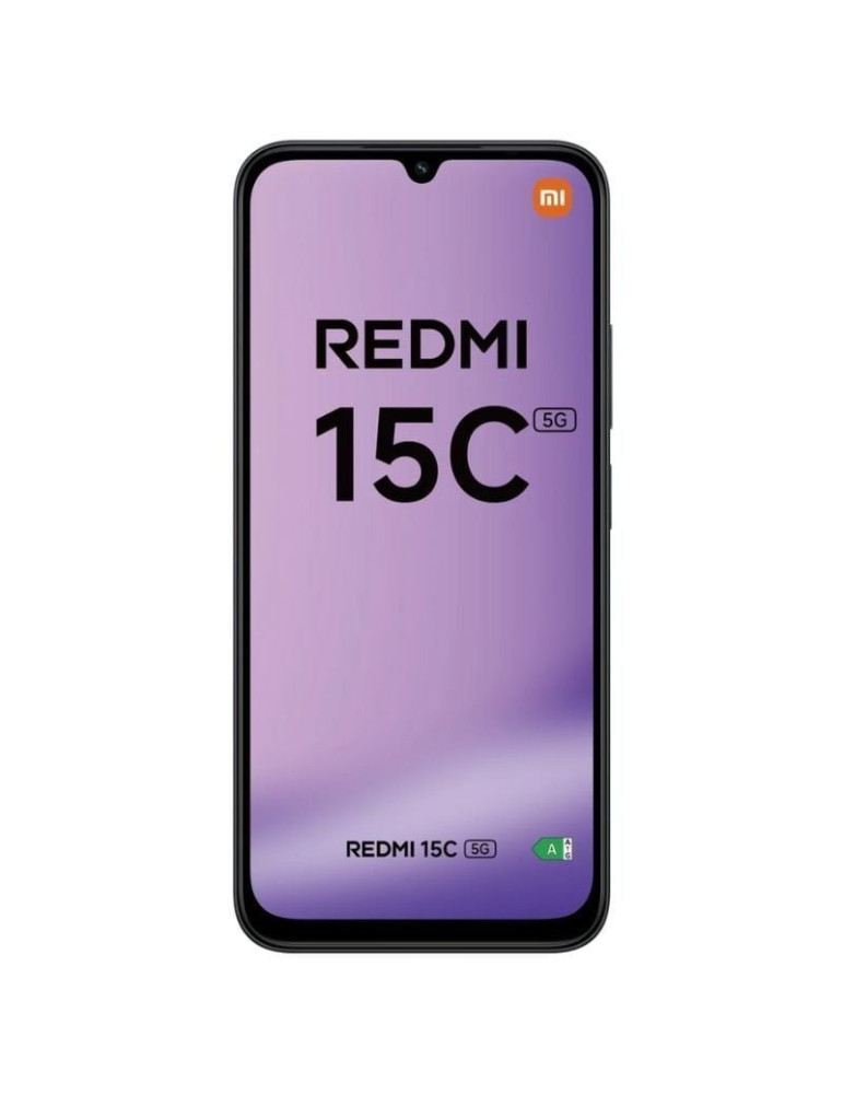 Smartphone Xiaomi Redmi 15C 4GB/ 128GB/ 6.9"/ 5G/ Negro