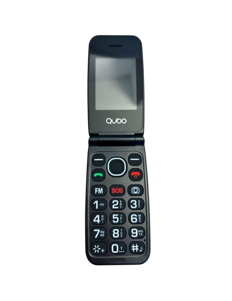 Teléfono Móvil Qubo NEONW-BK 4G para Personas Mayores/ Negro