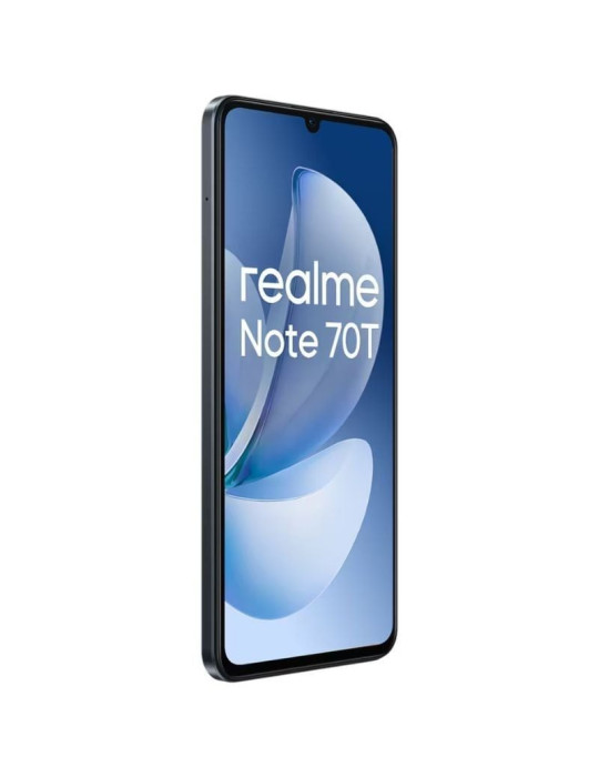 Smartphone Realme Note 70T 4GB/ 256GB/ 6.74"/ Negro Obsidiana