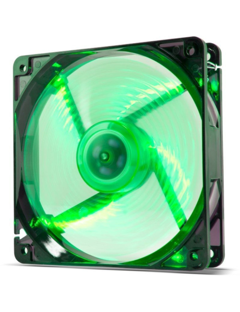Ventilador Nox Coolfan 120 LED/ 12cm/ Verde