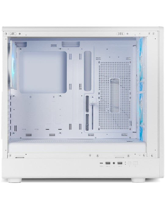 Caja Gaming Semitorre Nox Hummer AERO/ Blanco