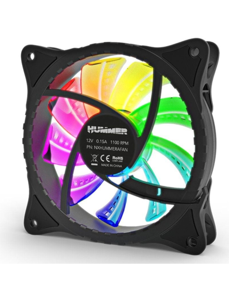 Ventilador Nox A-Fan/ 12cm/ ARGB