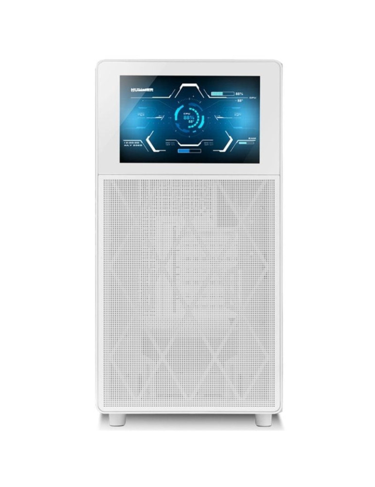 Caja Gaming Semitorre Nox Hummer Bios/ Blanca