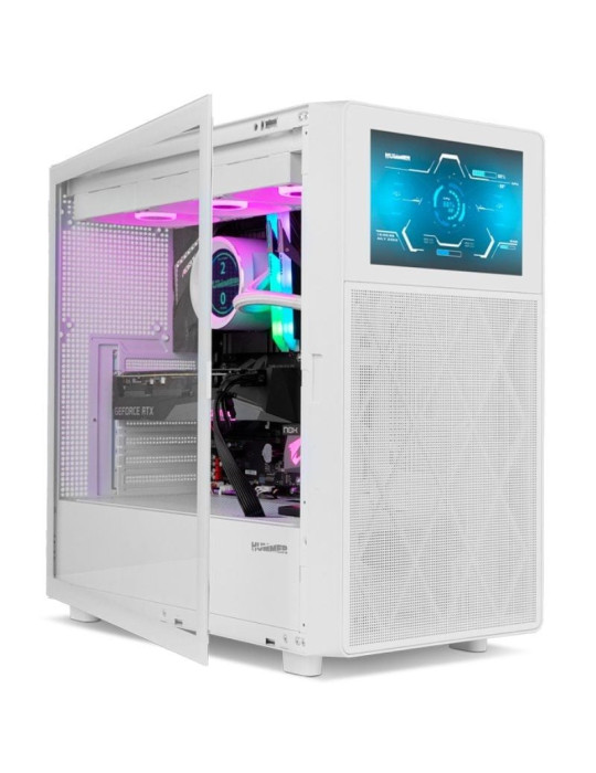 Caja Gaming Semitorre Nox Hummer Bios/ Blanca