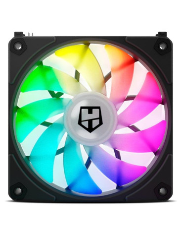 Ventilador Nox Easy Link/ ARGB/ 12cm