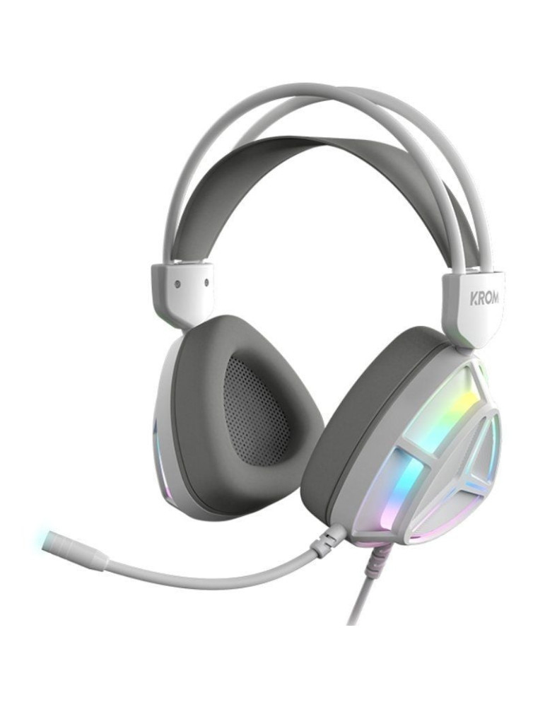 Pack Gaming Krom Klass/ Teclado RGB + Ratón Óptico RGB + Alfombrilla + Auriculares RGB