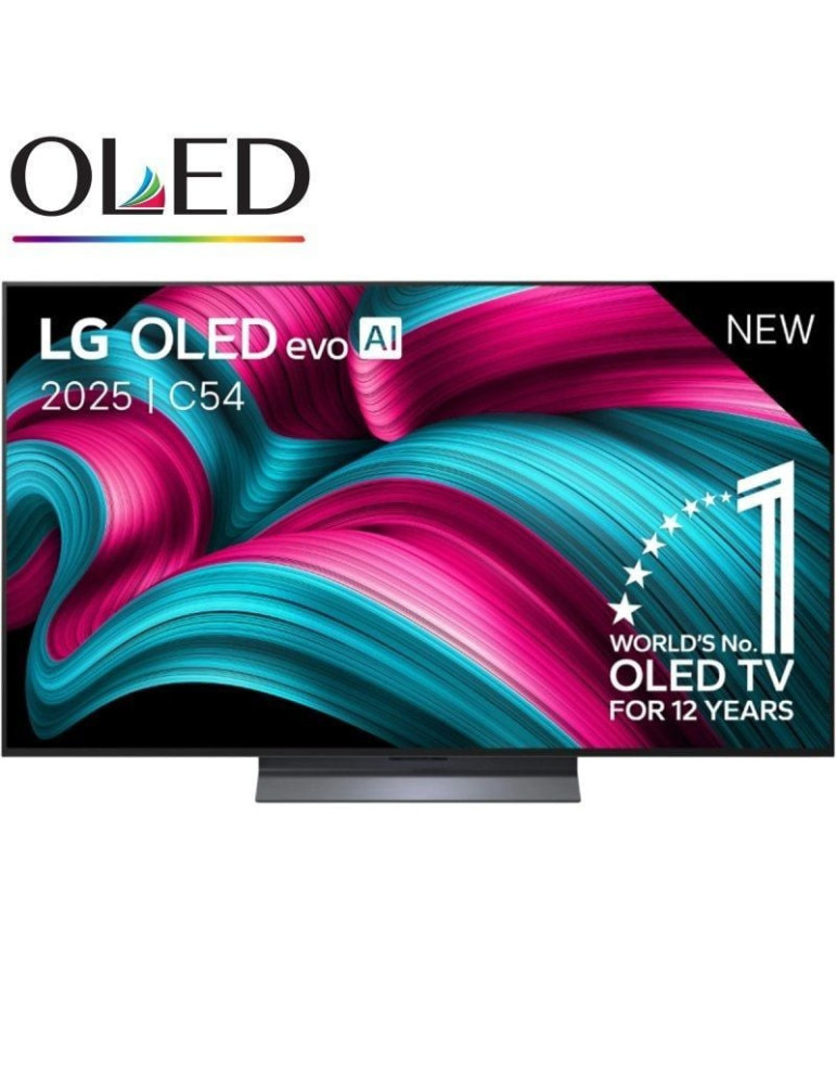Televisor LG OLED Evo OLED55C54LA 55"/ Ultra HD 4K/ Smart TV/ WiFi
