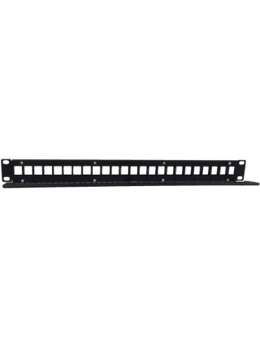 Patch Panel Phasak PA 3424/ 24 Puertos/ Cat.6/ Altura 1U/ Gestión de Cable/ Conectores RJ45 UTP No Incluidos 2