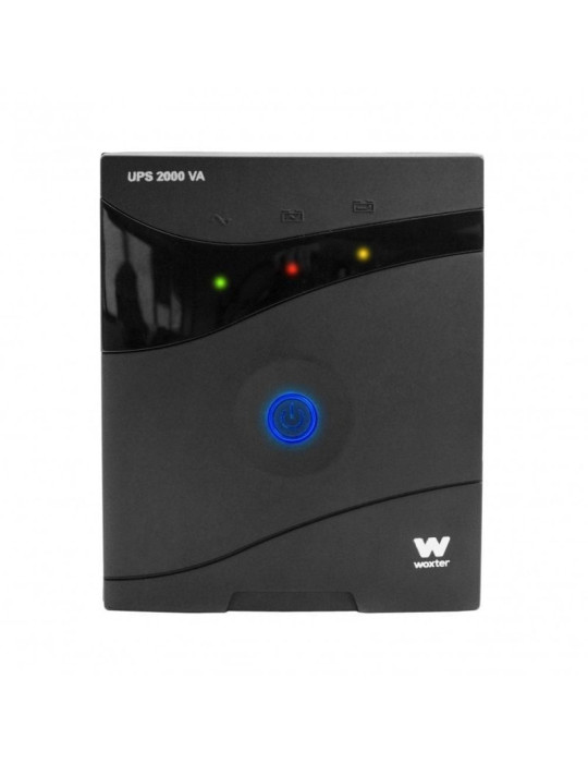 SAI Línea Interactiva Woxter UPS 650 VA/ 650VA-360W/ 2 Salidas/ Formato Torre