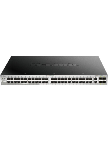 Switch Gestionable D-Link DGS-3130-54TS/E 50 Puertos/ RJ-45 10Gbps/ SFP/ PoE