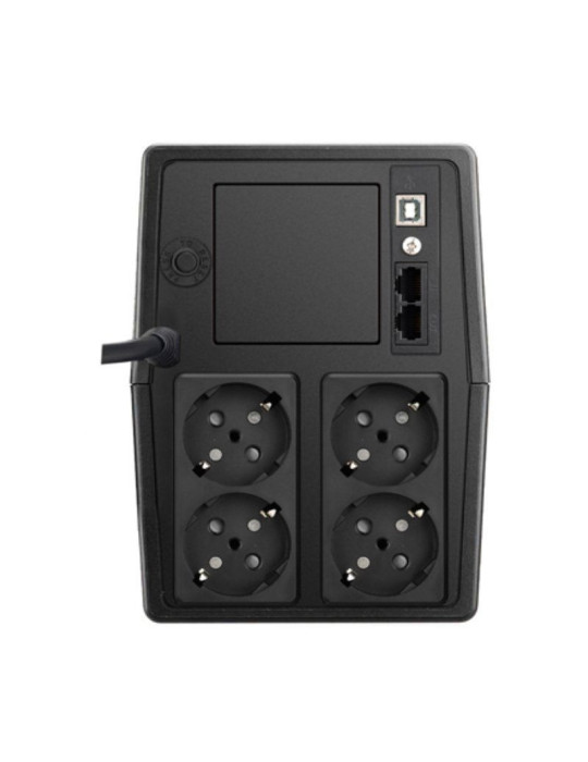 SAI Línea Interactiva Phasak 1000 VA LCD/ 1000VA/ 4 Salidas/ Formato Torre