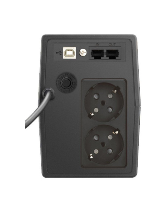 SAI Línea Interactiva Phasak 650 VA LCD Interactive/ 650VA/ 2 Salidas/ Formato Torre