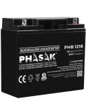 Batería Phasak PHB 1218 compatible con SAI/UPS PHASAK según especificaciones