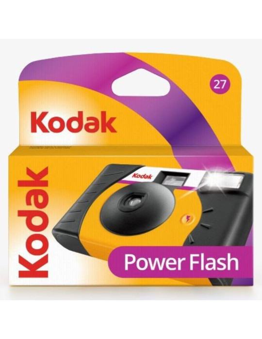 Cámara Desechable Kodak Power Flash/ 27 Exposiciones
