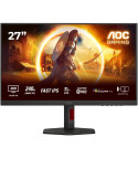 Monitor Gaming AOC Q27G4ZR 27"/ QHD/ 0.3ms/ 260Hz/ IPS/ Multimedia/ Regulable en altura/ Negro