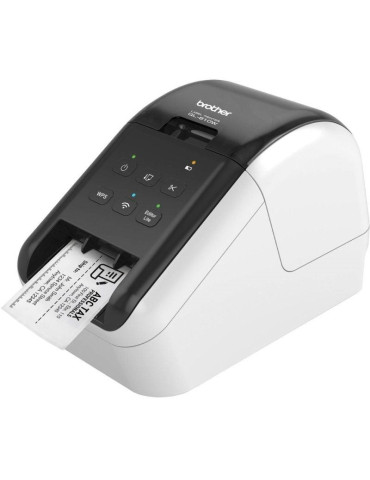 Impresora de Etiquetas Brother QL-810WC/ Térmica/ Ancho etiqueta 62mm/ USB-WiFi/ Blanca y Negra 2