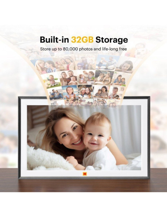 Marco Digital Kodak RCF-1561W/ Pantalla 15.6"/ Negro