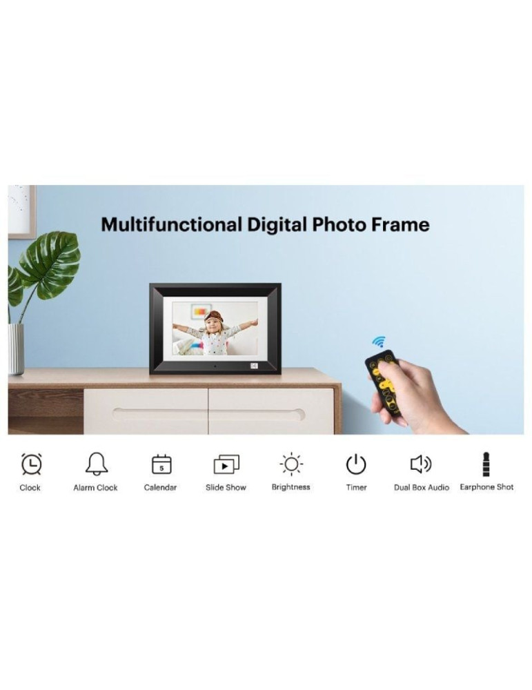 Marco Digital Kodak RDPF-1020W/ Pantalla 10"/ Negro