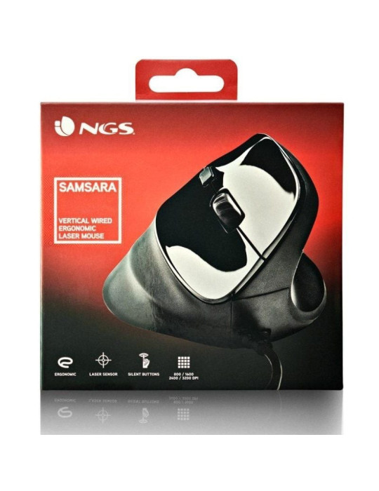 Ratón Vertical NGS Samsara/ Hasta 3200 DPI