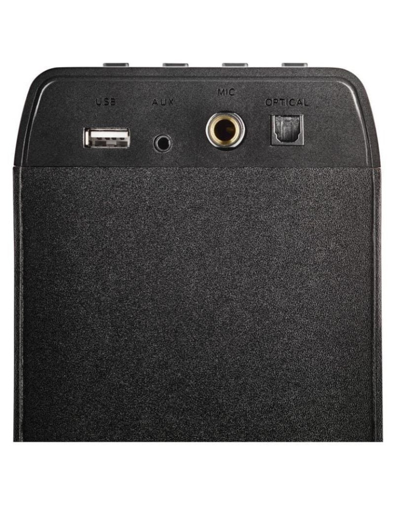 Torre de Sonido con Bluetooth NGS SKY CHARM PRO/ 50W/ 2.0/ Negra