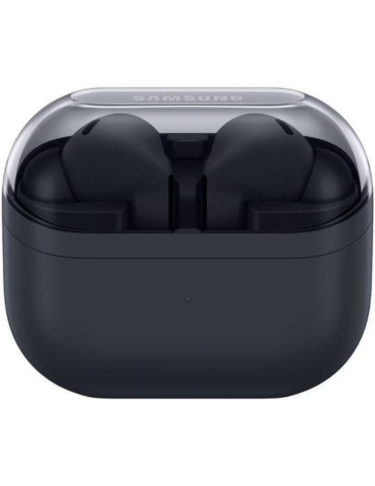 Auriculares Bluetooth Samsung Galaxy Buds 3 FE con estuche de carga/ Autonomía 8.5h/ Negro