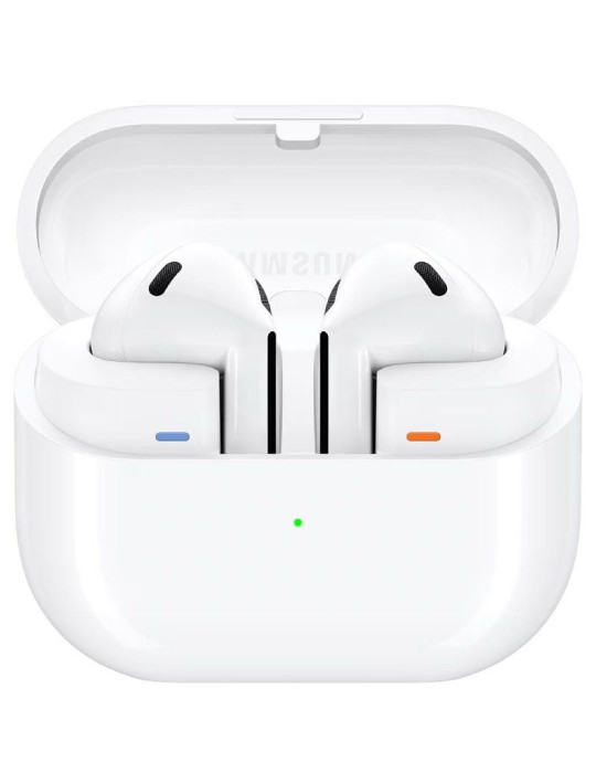 Auriculares Bluetooth Samsung Galaxy Buds 3 con estuche de carga/ Autonomía 6h/ Blancos