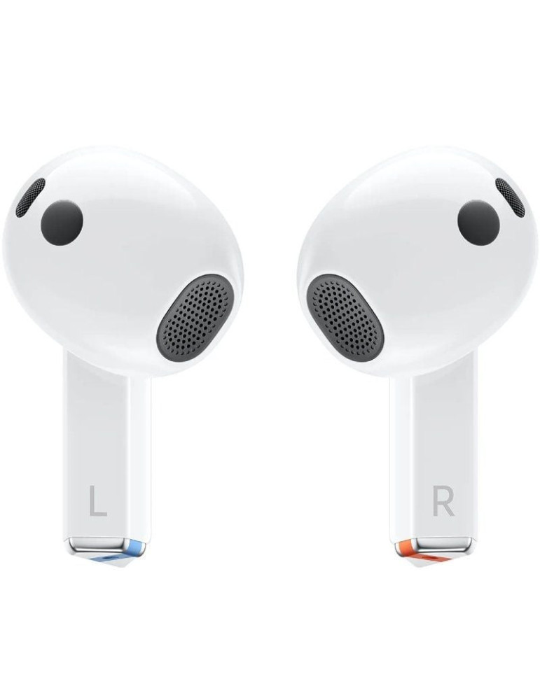 Auriculares Bluetooth Samsung Galaxy Buds 3 con estuche de carga/ Autonomía 6h/ Blancos