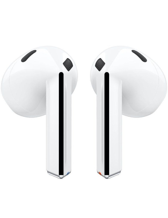 Auriculares Bluetooth Samsung Galaxy Buds 3 con estuche de carga/ Autonomía 6h/ Blancos