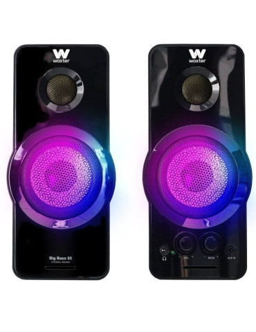Altavoces Woxter Big Bass 95 RGB/ 20W/ 2.0 2