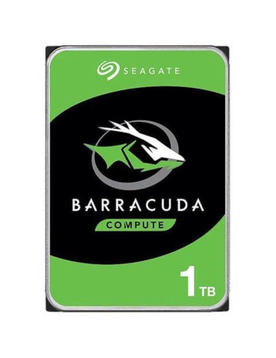 Disco Duro Seagate BarraCuda 1TB/ 3.5"/ SATA III/ 256MB