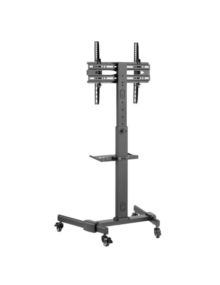 Soporte de Suelo Orientable/ Inclinable con Ruedas Fonestar STS-4244N para TV de 32-65"/ hasta 35kg