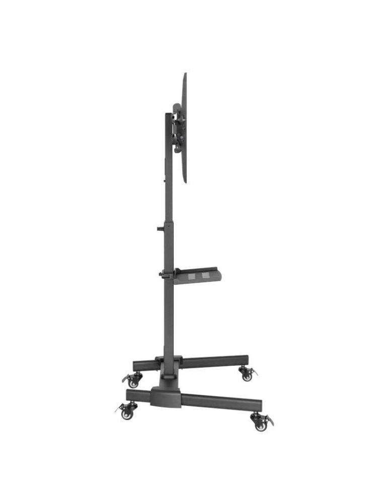 Soporte de Suelo Orientable/ Inclinable con Ruedas Fonestar STS-4244N para TV de 32-65"/ hasta 35kg