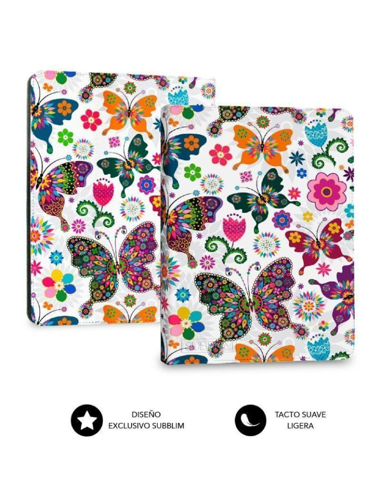Funda para libro electrónico Subblim 1EC010 Clever Ebook Case 6" Mariposas