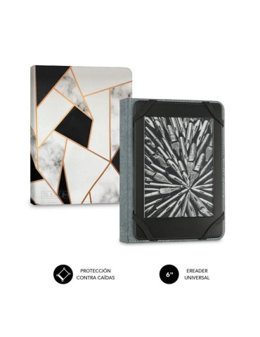 Funda para libro electrónico Subblim 1EC011 Clever Ebook Case 6" Mármol Negro