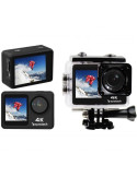Cámara Digital Deportiva Sunstech Adventure 4K/ 16MP/ Ángulo de visión 170 / Negra