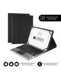 Funda con Teclado Subblim Keytab Pro Bluetooth Touchpad para Tablets de 10.1"-10.8"/ Negra