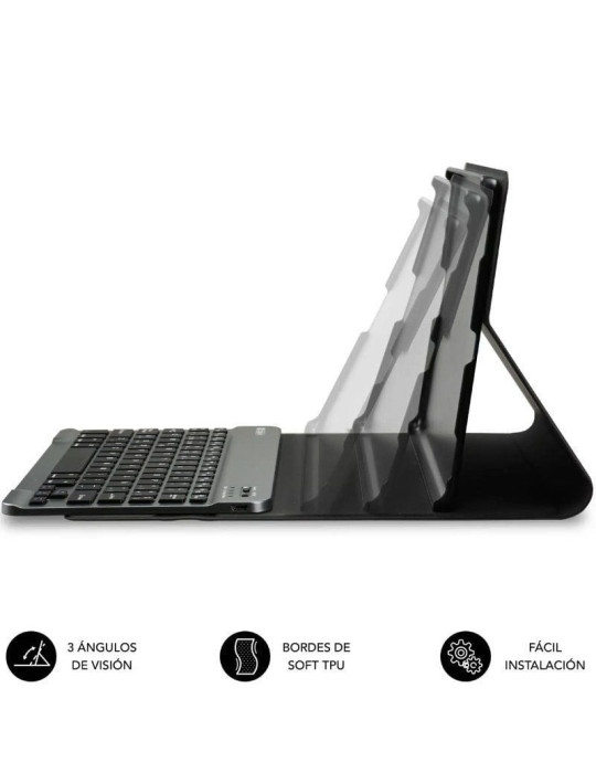Funda con Teclado Subblim Keytab Pro BT Lenovo Idea Tab 11" 2025/ Negra