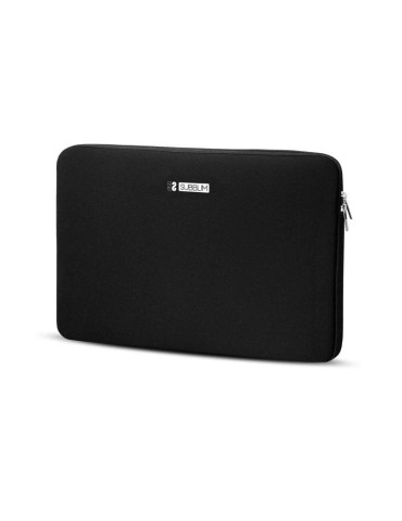 Funda Subblim Business Laptop Sleeve Neoprene V2 para Portátiles hasta 15.6"/ Negra