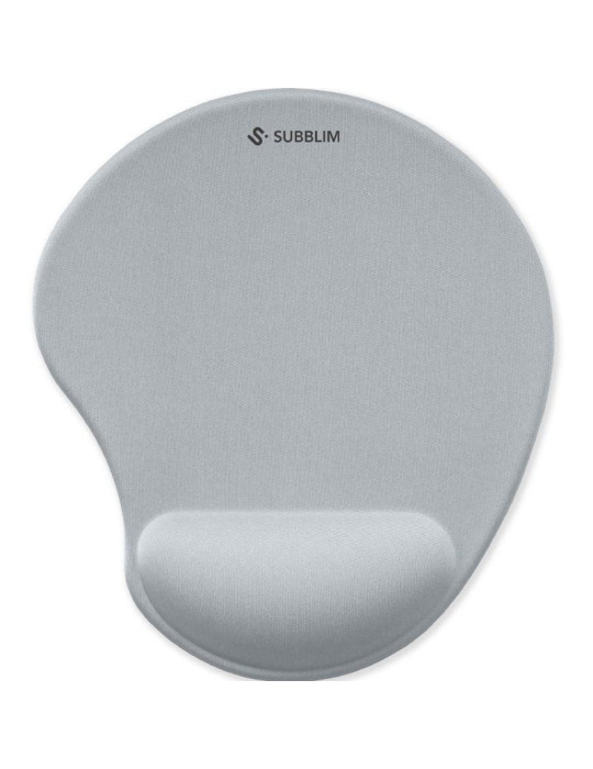 Alfombrilla Ergonómica Subblim Ergo NeoGel MousePad/ Plateada