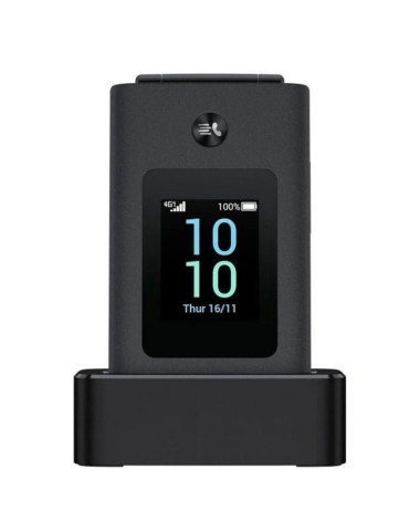 Teléfono Móvil TCL One Touch 4043D para Personas Mayores/ 4G/ Gris Oscuro 2