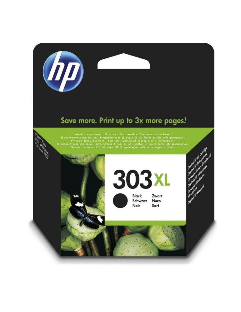 Cartucho de Tinta Original HP n 303 XL Alta Capacidad/ Negro