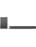 Barra de Sonido con Bluetooth Philips TAB5309/10/ 240W/ 2.1/ Negra