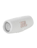 Altavoz con Bluetooth JBL Charge 5/ 40W/ 1.0/ Blanco