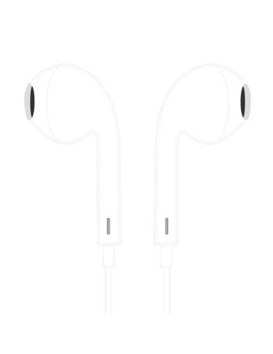 Auriculares Intrauditivos Tech One Tech earTECH TEC1001/ con Micrófono/ Jack 3.5/ Blancos