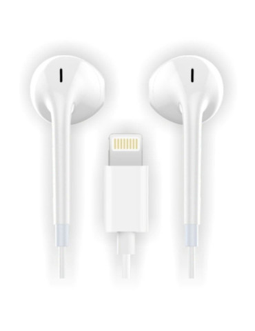 Auriculares Intrauditivos Tech One Tech earTECH HIP TEC1201/ con Micrófono/ Lightning/ Blancos 2