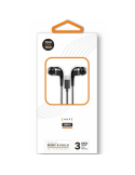 Auriculares Intrauditivos Tech One Tech earTECH TEC1305/ con Micrófono/ USB Tipo-C/ Negros