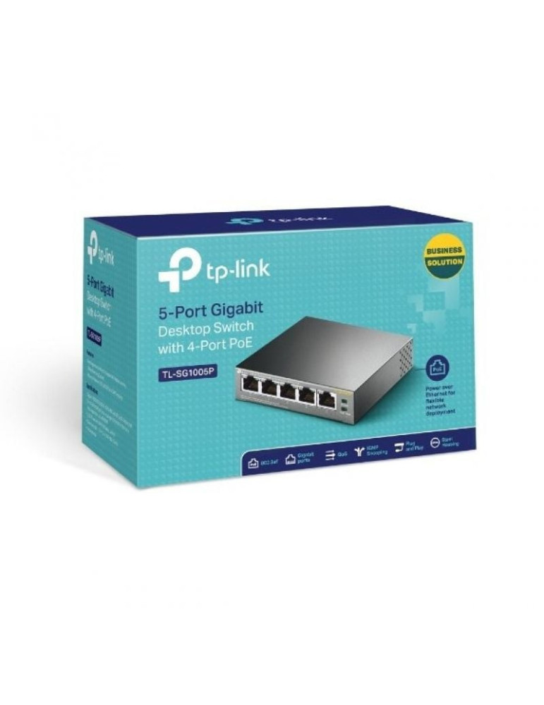 Switch TP-Link TL-SF1005P 5 Puertos/ RJ-45 10/100 PoE